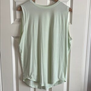 lululemon athletica Light Green Muscle Tee
